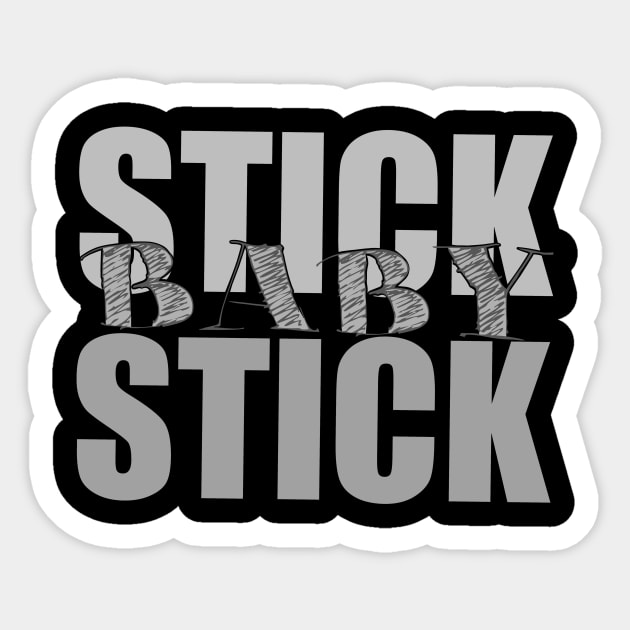 Stick baby Stick Sticker by Life Happens